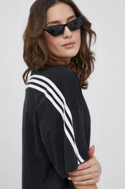 Γυναικεία Κοντομάνικο Βαμβακερό μπλουζάκι Adidas Performance μαύρο -Συμφωνίεςa didas Performance Κατάστημα unnamed file 2858