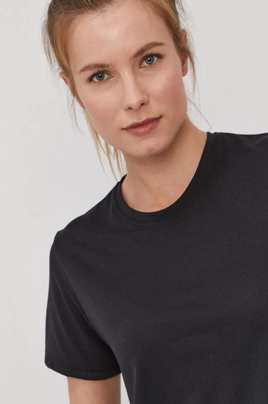 Γυναικεία Κοντομάνικο Μπλουζάκι Adidas Performance χρώμα: μαύρο 4 Γυναικεία Κοντομάνικο Μπλουζάκι Adidas Performance χρώμα: μαύρο - Image 2