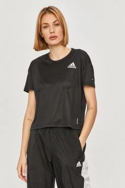 Γυναικεία Κοντομάνικο Adidas Performance - Μπλουζάκι μαύρο