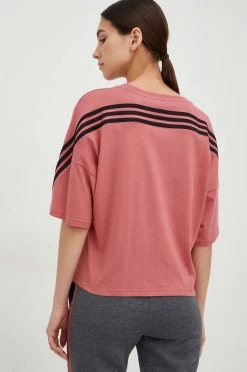 Γυναικεία Κοντομάνικο Βαμβακερό μπλουζάκι Adidas Performance ροζ -Συμφωνίεςa didas Performance Κατάστημα unnamed file 3120