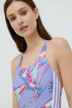 Γυναικεία Ολόσωμα Ολόσωμο μαγιό Adidas Performance χρώμα: μοβ -Συμφωνίεςa didas Performance Κατάστημα unnamed file 3153