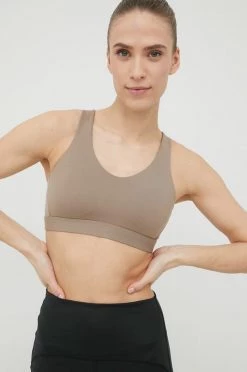 Γυναικεία Αθλητικά σουτιέν Αθλητικό σουτιέν Adidas Performance Coreflow Luxe μπεζ