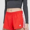 Γυναικεία Σορτς Adidas Performance χρώμα: κόκκινο -Συμφωνίεςa didas Performance Κατάστημα unnamed file 3312