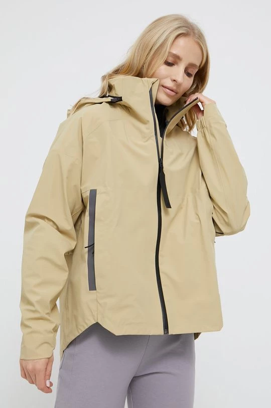 Γυναικεία Κοντά μπουφάν Μπουφάν Adidas Performance χρώμα: μπεζ 6 Γυναικεία Κοντά μπουφάν Μπουφάν Adidas Performance χρώμα: μπεζ - Image 4