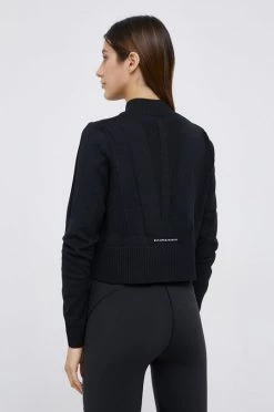 Γυναικεία Με φερμουάρ Μπλούζα Adidas Performance χρώμα: μαύρο -Συμφωνίεςa didas Performance Κατάστημα unnamed file 3329