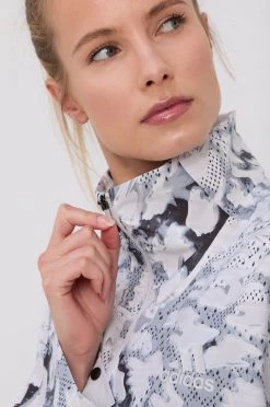 Γυναικεία Κοντά μπουφάν Μπουφάν Adidas Performance χρώμα: γκρι -Συμφωνίεςa didas Performance Κατάστημα unnamed file 3343