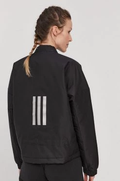 Γυναικεία Κοντά μπουφάν Μπουφάν Adidas Performance χρώμα: μαύρο -Συμφωνίεςa didas Performance Κατάστημα unnamed file 3353