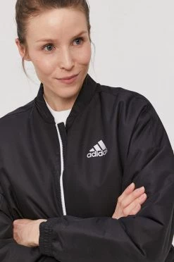 Γυναικεία Κοντά μπουφάν Μπουφάν Adidas Performance χρώμα: μαύρο -Συμφωνίεςa didas Performance Κατάστημα unnamed file 3354