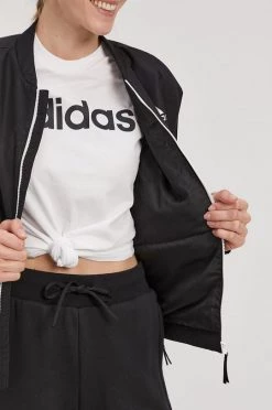 Γυναικεία Κοντά μπουφάν Μπουφάν Adidas Performance χρώμα: μαύρο -Συμφωνίεςa didas Performance Κατάστημα unnamed file 3356