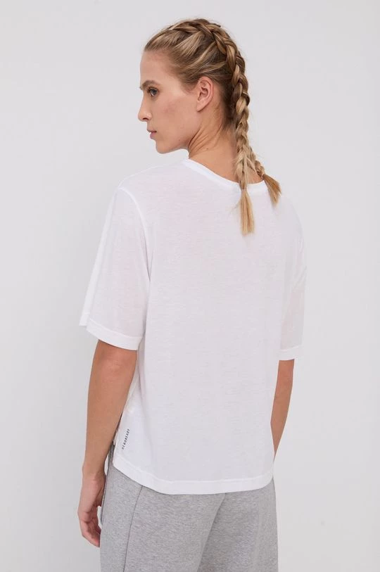 Γυναικεία Κοντομάνικο Μπλουζάκι Adidas Performance χρώμα: άσπρο 5 Γυναικεία Κοντομάνικο Μπλουζάκι Adidas Performance χρώμα: άσπρο - Image 3