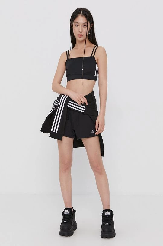 Γυναικεία Σορτς Adidas Performance χρώμα: μαύρο 4 Γυναικεία Σορτς Adidas Performance χρώμα: μαύρο - Image 2