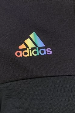 Γυναικεία Με φερμουάρ Μπλούζα Adidas Performance χρώμα: μαύρο -Συμφωνίεςa didas Performance Κατάστημα unnamed file 3410