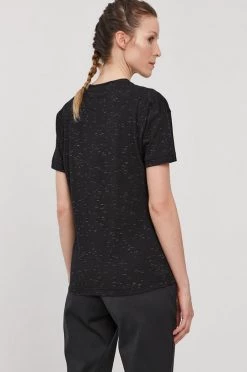 Γυναικεία Κοντομάνικο Μπλουζάκι Adidas Performance χρώμα: μαύρο -Συμφωνίεςa didas Performance Κατάστημα unnamed file 3421