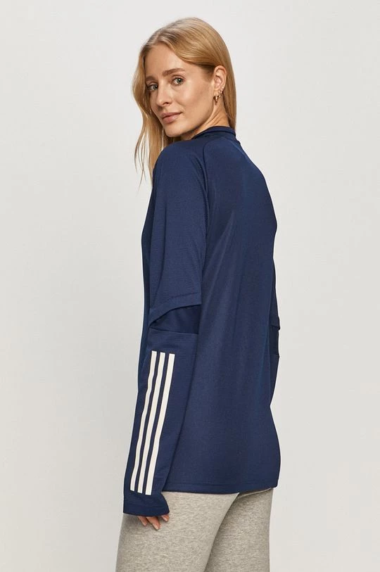 Γυναικεία Με φερμουάρ Adidas Performance - Μπλούζα σκούρο μπλε 5 Γυναικεία Με φερμουάρ Adidas Performance - Μπλούζα σκούρο μπλε - Image 3