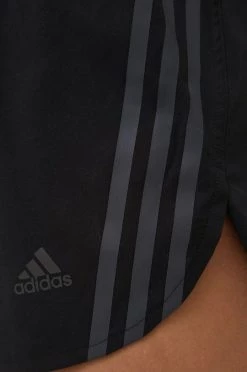 Γυναικεία Σορτς τρεξίματος Adidas Performance Run Icons 3-stripes χρώμα: μαύρο -Συμφωνίεςa didas Performance Κατάστημα unnamed file 3526