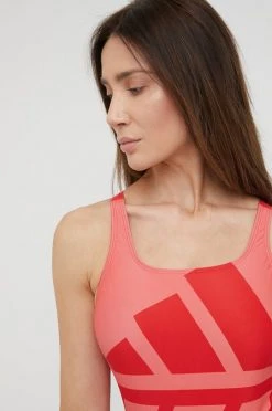 Γυναικεία Ολόσωμα Μαγιό Adidas Performance 3 Bars κόκκινο -Συμφωνίεςa didas Performance Κατάστημα unnamed file 3530