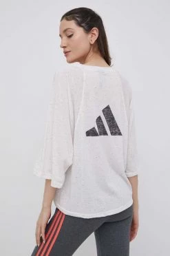 Γυναικεία Μακρυμάνικο Longsleeve Adidas Performance χρώμα: άσπρο -Συμφωνίεςa didas Performance Κατάστημα unnamed file 3633