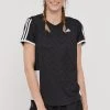 Γυναικεία Κοντομάνικο Μπλουζάκι Adidas Performance χρώμα: μαύρο -Συμφωνίεςa didas Performance Κατάστημα unnamed file 3722