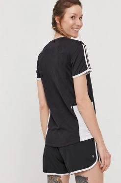 Γυναικεία Κοντομάνικο Μπλουζάκι Adidas Performance χρώμα: μαύρο -Συμφωνίεςa didas Performance Κατάστημα unnamed file 3724