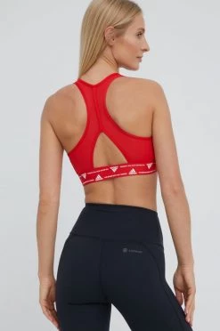 Γυναικεία Αθλητικά σουτιέν Αθλητικό σουτιέν Adidas Performance Powerreact κόκκινο -Συμφωνίεςa didas Performance Κατάστημα unnamed file 3760