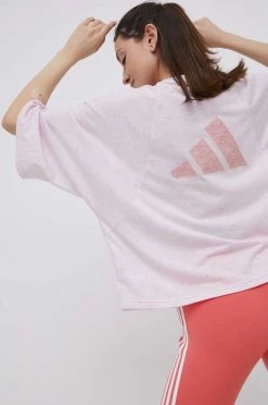 Γυναικεία Μακρυμάνικο Longsleeve Adidas Performance χρώμα: ροζ