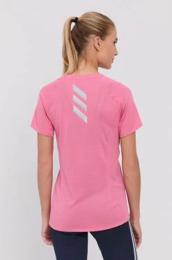 Γυναικεία Κοντομάνικο Μπλουζάκι Adidas Performance χρώμα: ροζ -Συμφωνίεςa didas Performance Κατάστημα unnamed file 3824