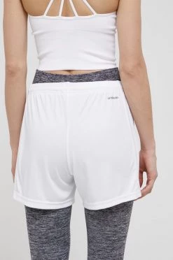 Γυναικεία Σορτς προπόνησης Adidas Performance χρώμα: άσπρο, -Συμφωνίεςa didas Performance Κατάστημα unnamed file 3860