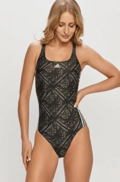 Γυναικεία Ολόσωμα Adidas Performance - Μαγιό μαύρο