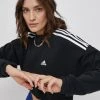 Γυναικεία Χωρίς φερμουάρ Μπλούζα Adidas Performance χρώμα: μαύρο -Συμφωνίεςa didas Performance Κατάστημα unnamed file 395