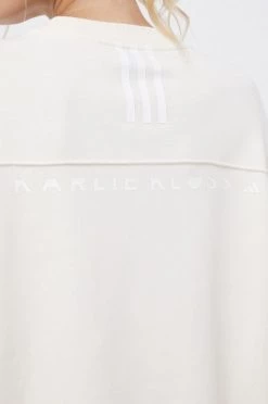 Γυναικεία Χωρίς φερμουάρ Μπλούζα Adidas Performance χρώμα: κρεμ -Συμφωνίεςa didas Performance Κατάστημα unnamed file 409