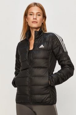 Γυναικεία Κοντά μπουφάν Adidas Performance - Μπουφάν με επένδυση από πούπουλα μαύρο