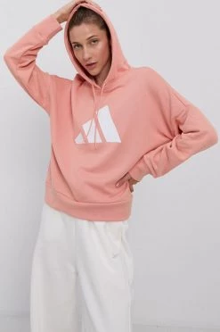 Γυναικεία Χωρίς φερμουάρ Μπλούζα Adidas Performance χρώμα: πορτοκαλί -Συμφωνίεςa didas Performance Κατάστημα unnamed file 425