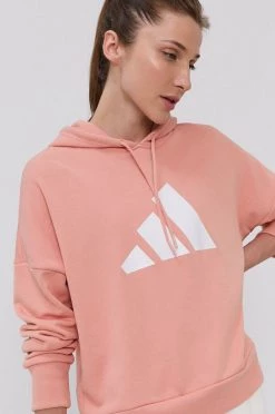 Γυναικεία Χωρίς φερμουάρ Μπλούζα Adidas Performance χρώμα: πορτοκαλί -Συμφωνίεςa didas Performance Κατάστημα unnamed file 426