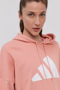 Γυναικεία Χωρίς φερμουάρ Μπλούζα Adidas Performance χρώμα: πορτοκαλί -Συμφωνίεςa didas Performance Κατάστημα unnamed file 427