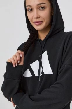 Γυναικεία Χωρίς φερμουάρ Μπλούζα Adidas Performance χρώμα: μαύρο -Συμφωνίεςa didas Performance Κατάστημα unnamed file 431