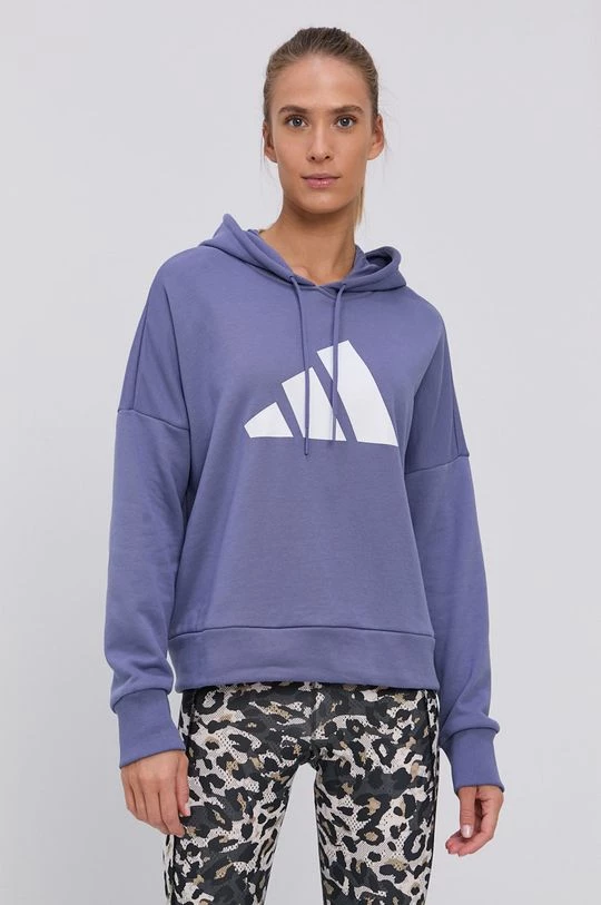 Γυναικεία Χωρίς φερμουάρ Μπλούζα Adidas Performance χρώμα: μοβ 6 Γυναικεία Χωρίς φερμουάρ Μπλούζα Adidas Performance χρώμα: μοβ - Image 4