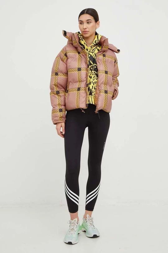 Γυναικεία Χωρίς φερμουάρ Βαμβακερή μπλούζα Adidas Performance χρώμα: κίτρινο, με κουκούλα 4 Γυναικεία Χωρίς φερμουάρ Βαμβακερή μπλούζα Adidas Performance χρώμα: κίτρινο, με κουκούλα - Image 2