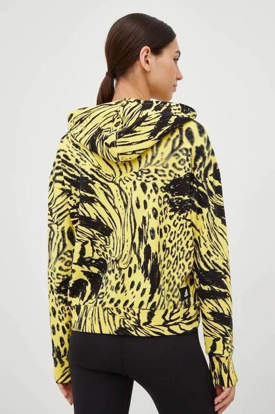 Γυναικεία Χωρίς φερμουάρ Βαμβακερή μπλούζα Adidas Performance χρώμα: κίτρινο, με κουκούλα 5 Γυναικεία Χωρίς φερμουάρ Βαμβακερή μπλούζα Adidas Performance χρώμα: κίτρινο, με κουκούλα - Image 3