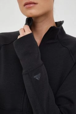 Γυναικεία Με φερμουάρ Φούτερ προπόνησης Adidas Performance μαύρο, -Συμφωνίεςa didas Performance Κατάστημα unnamed file 455