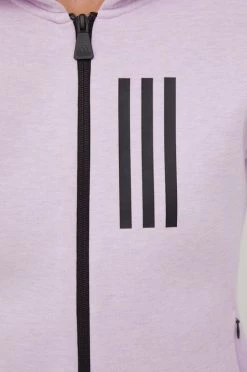 Γυναικεία Με φερμουάρ Μπλούζα Adidas Performance μοβ, με κουκούλα -Συμφωνίεςa didas Performance Κατάστημα unnamed file 460