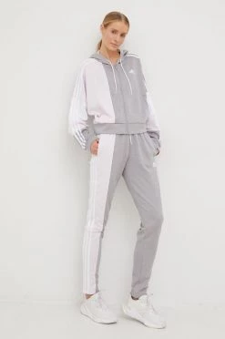 Γυναικεία φόρμες Φόρμα Adidas Performance γκρι