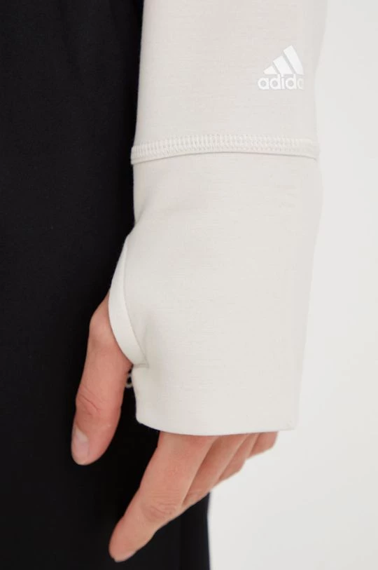 Γυναικεία Με φερμουάρ Φούτερ προπόνησης Adidas Performance Studio Track μπεζ 7 Γυναικεία Με φερμουάρ Φούτερ προπόνησης Adidas Performance Studio Track μπεζ - Image 5