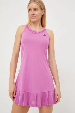 Γυναικεία Φορέματα Φόρεμα Adidas Performance ροζ