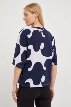 Γυναικεία Κοντομάνικο Βαμβακερό μπλουζάκι Adidas Performance X Marimekko μοβ -Συμφωνίεςa didas Performance Κατάστημα unnamed file 535