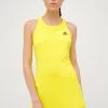 Γυναικεία Φορέματα Φόρεμα Adidas Performance κίτρινο, -Συμφωνίεςa didas Performance Κατάστημα unnamed file 537