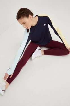 Γυναικεία Μακρυμάνικο μπλουζάκι για τρέξιμο Adidas Performance Own The Run ναυτικό μπλε