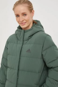 Γυναικεία Κοντά μπουφάν Μπουφάν με επένδυση από πούπουλα Adidas Performance πράσινο, -Συμφωνίεςa didas Performance Κατάστημα unnamed file 618