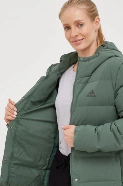 Γυναικεία Κοντά μπουφάν Μπουφάν με επένδυση από πούπουλα Adidas Performance πράσινο, -Συμφωνίεςa didas Performance Κατάστημα unnamed file 620