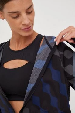 Γυναικεία Κοντά μπουφάν Αντιανεμικό Adidas Performance , χρώμα: μαύρο -Συμφωνίεςa didas Performance Κατάστημα unnamed file 639