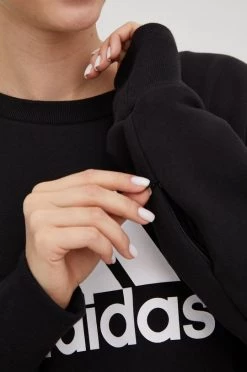 Γυναικεία Χωρίς φερμουάρ Βαμβακερή μπλούζα Adidas Performance χρώμα: μαύρο, -Συμφωνίεςa didas Performance Κατάστημα unnamed file 653